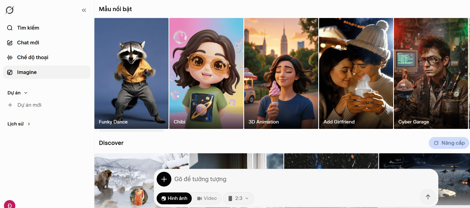 tính năng tài khoản grok