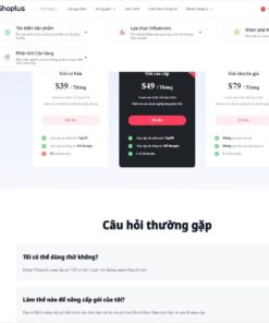 Mua Tài khoản Shoplus Professional giá rẻ