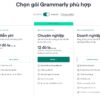 tài khoản grammarly giá rẻ
