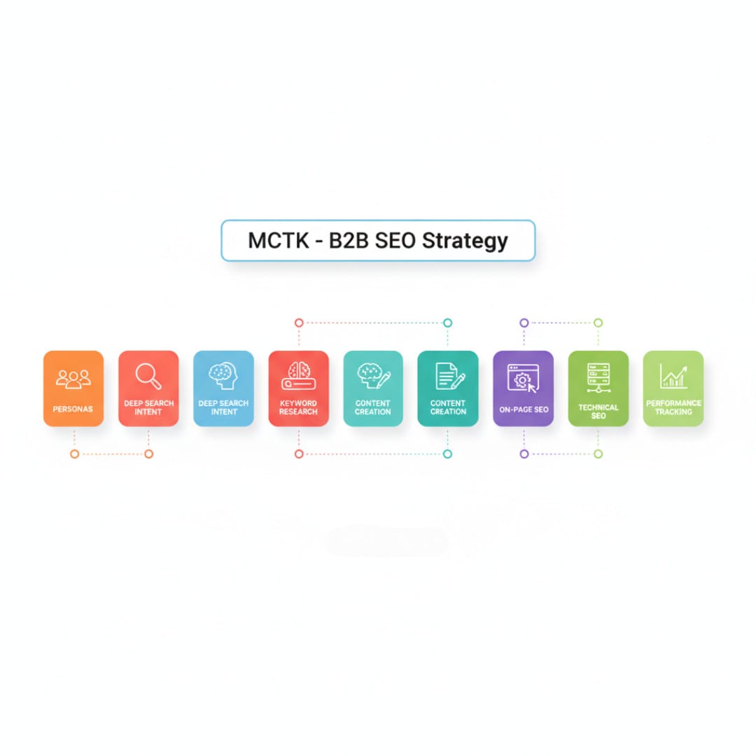 Các bước lập chiến lược SEO hiệu quả - MCTK