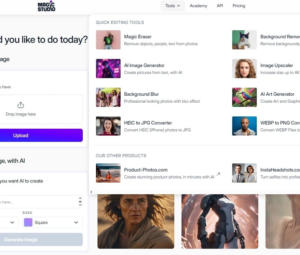Nâng cấp tài khoản Magic Studio Pro 1 tháng giá rẻ
