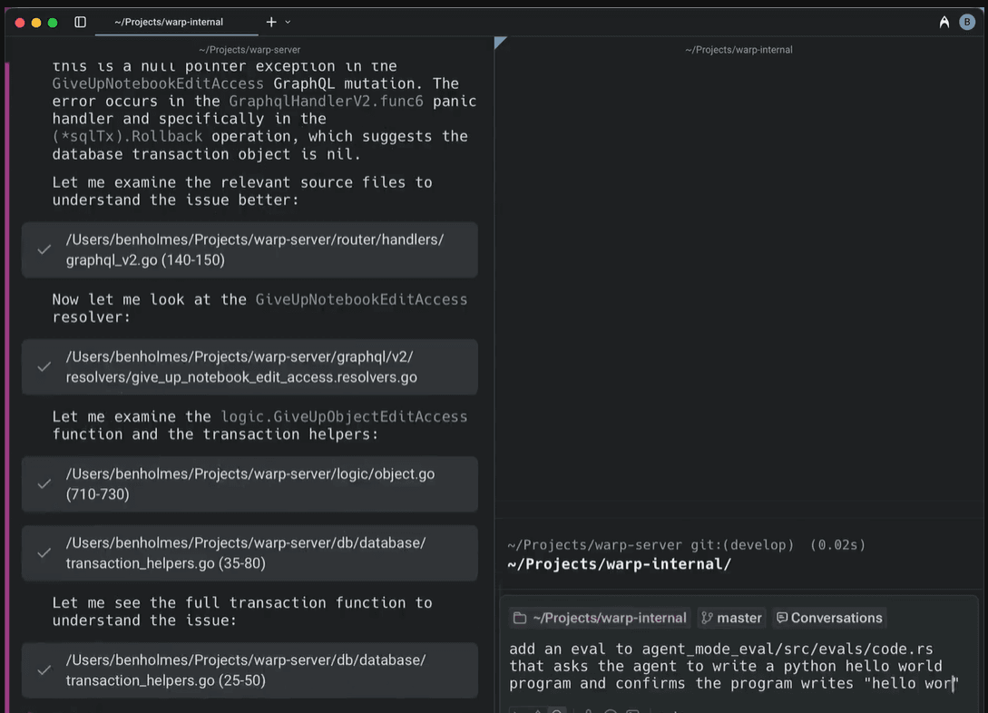 tính năng nổi bật của Warp Build