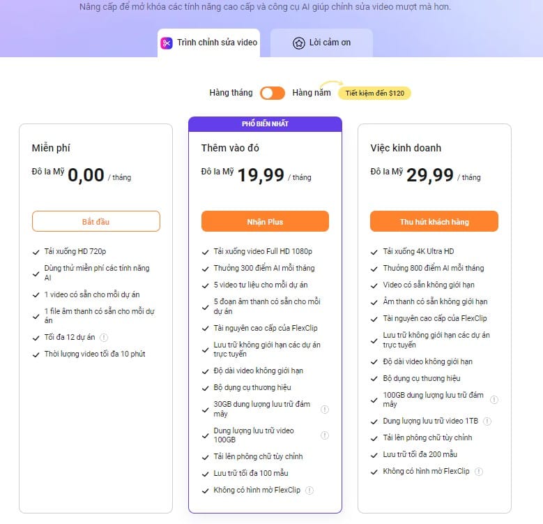 gia goi editor video hang thang