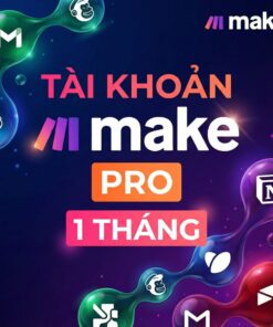 Make Pro 1 tháng - Nâng cấp tài khoản giá rẻ