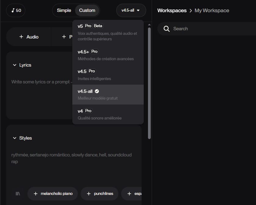 da dang phong cach sang tac nhac voi cac mo hinh khac nhau
