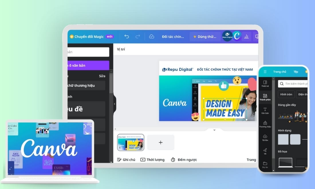 Tạo tài khoản Canva Pro & Khám phá kho thiết kế khổng lồ miễn phí