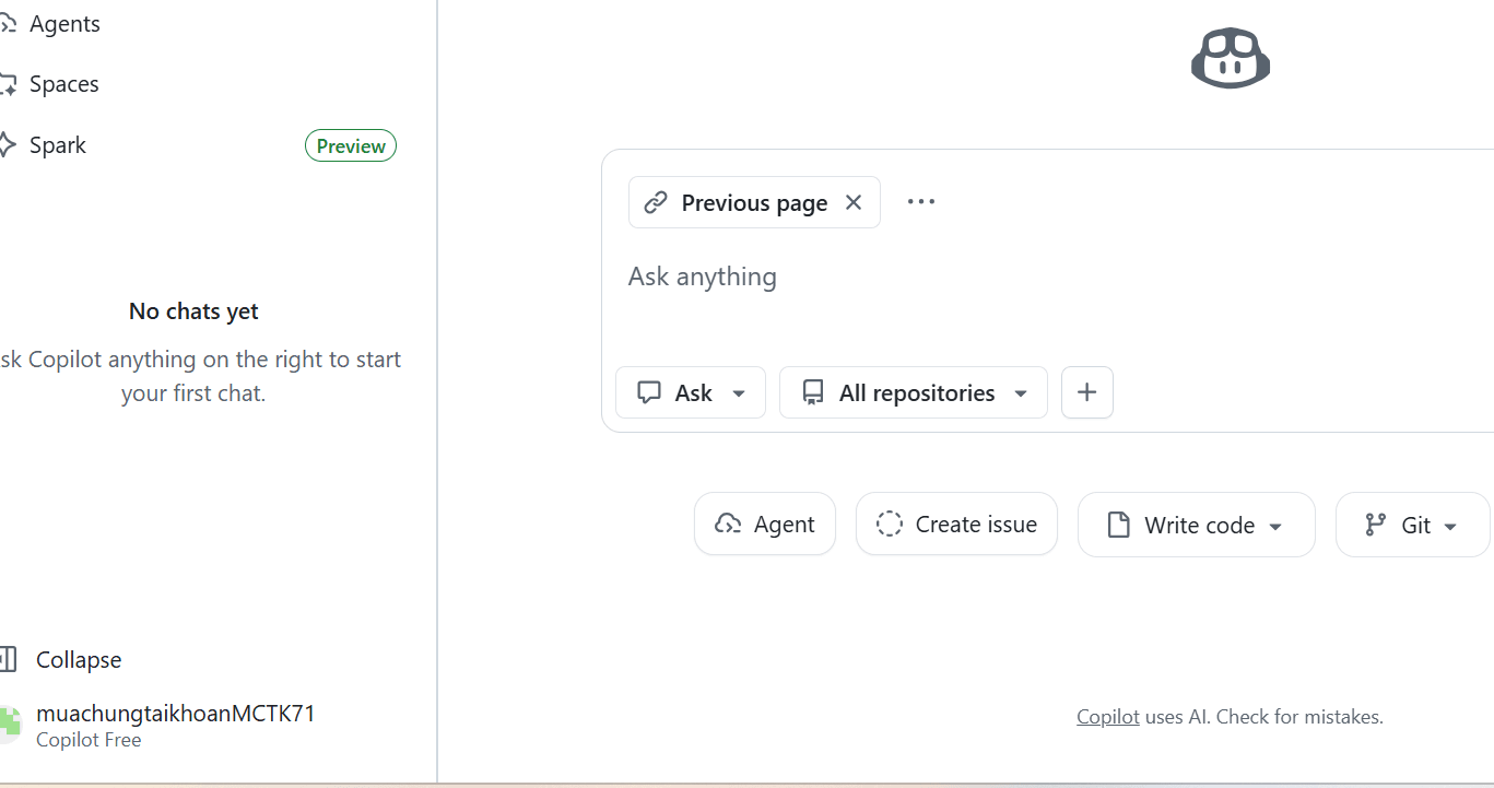 giao diện tài khoản