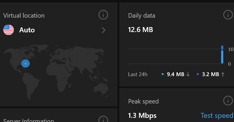 tính năng tài khoản Hotspot Shield VPN