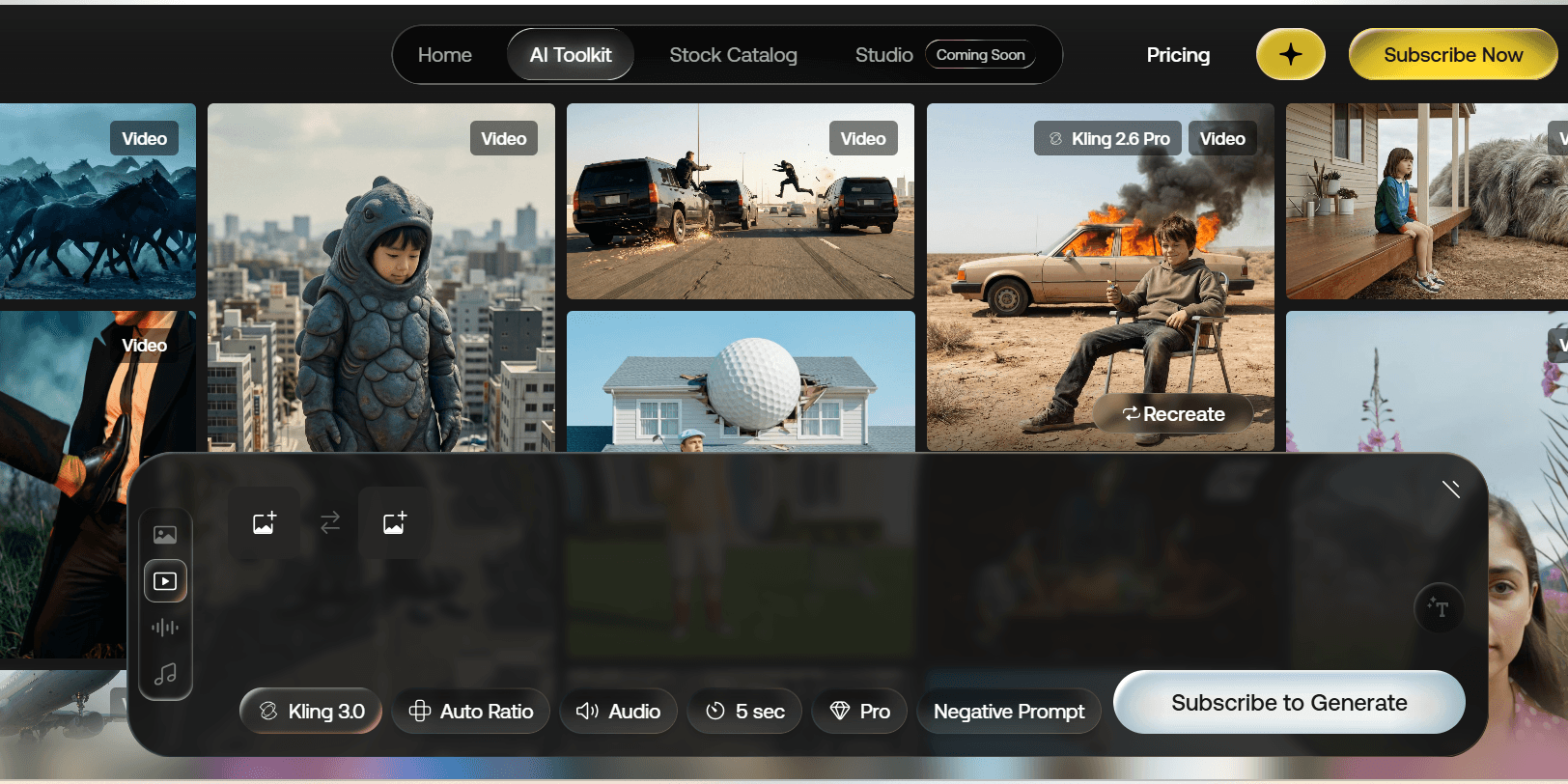 tính năng Motion Array Premium