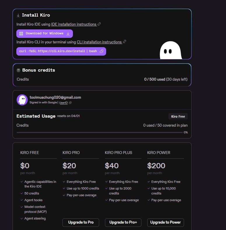 KIRO AI 4 cach tai su dung cong cu code nay