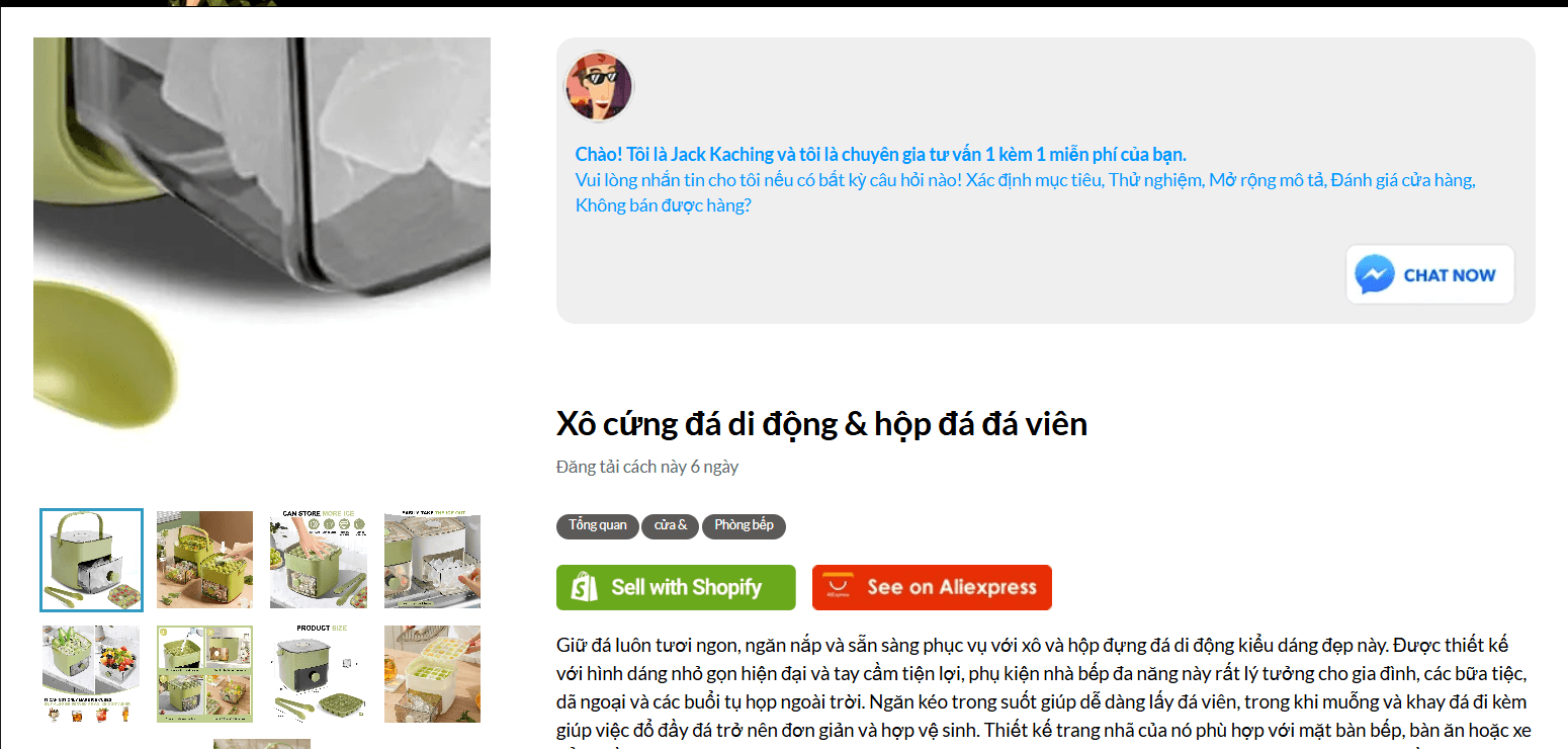 tính năng Ecomhunt 