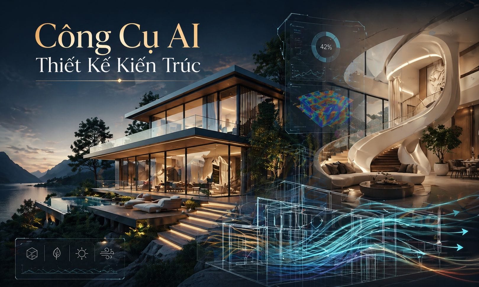 Top các công cụ AI thiết kế kiến trúc