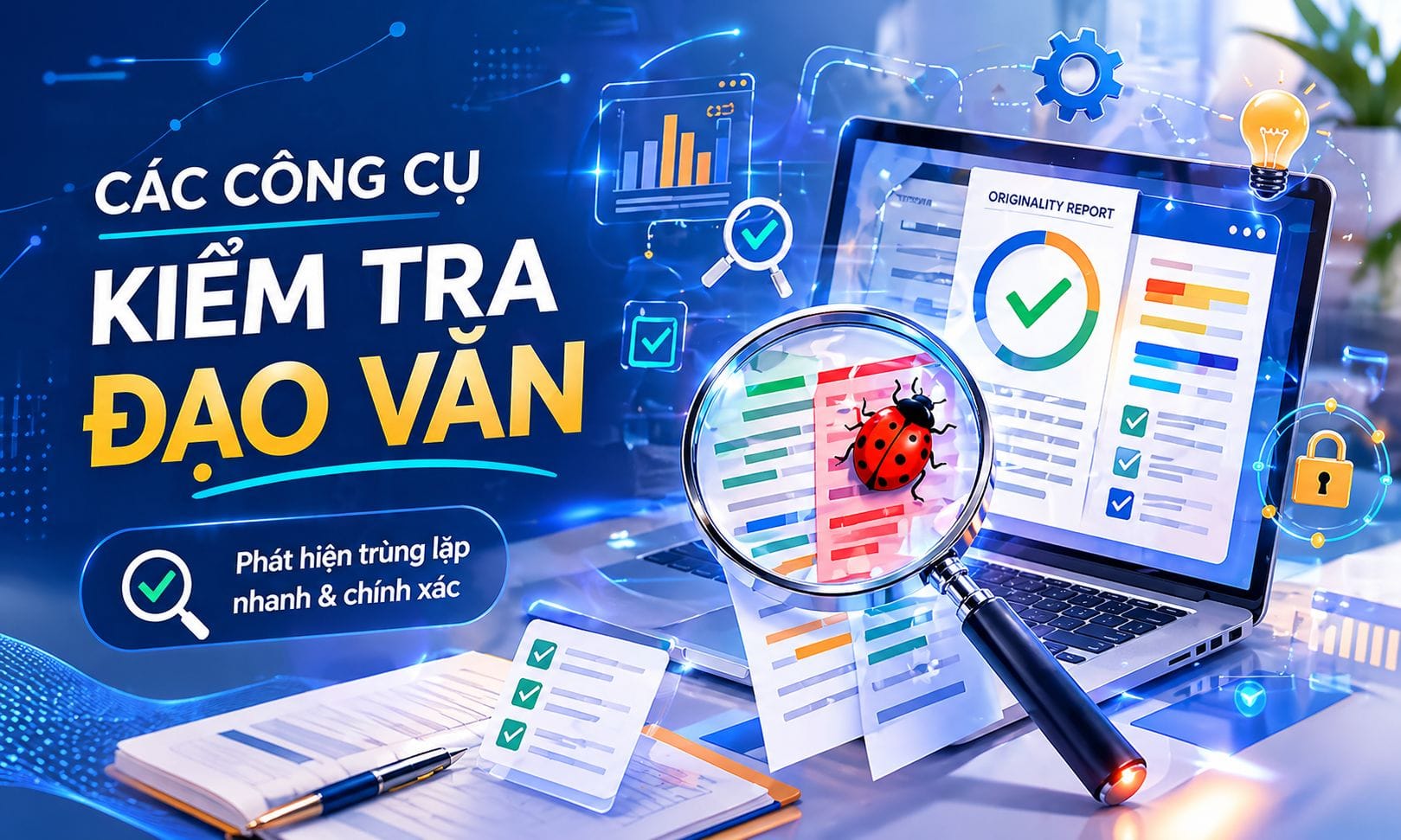 Top các công cụ kiểm tra đạo văn