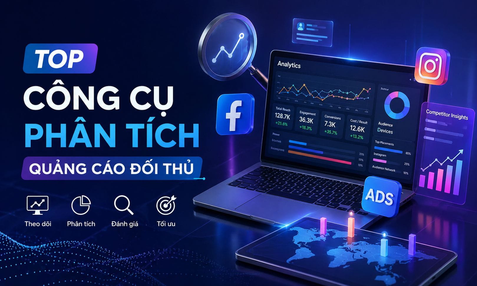 Công cụ phân tích quảng cáo đối thủ nên sử dụng