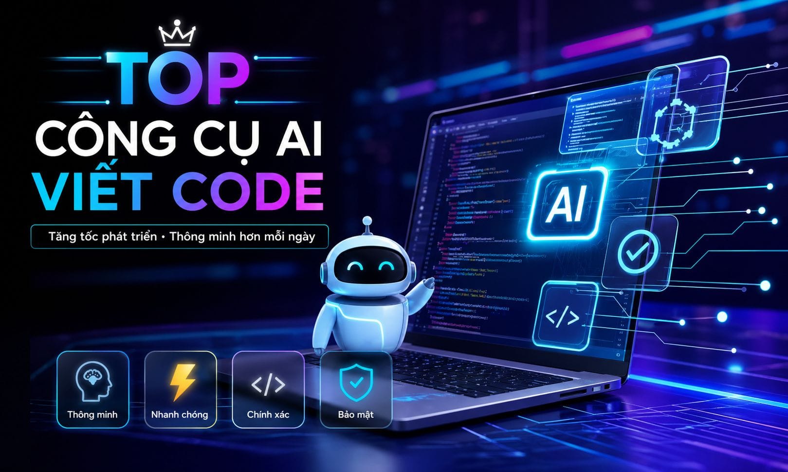 Top công cụ ai viết code