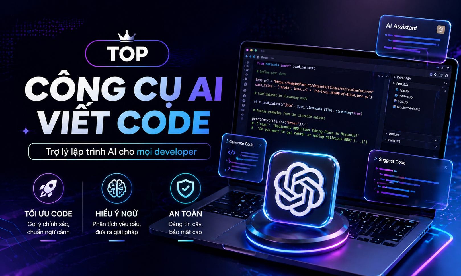 Lợi ích của việc chọn công cụ AI viết code