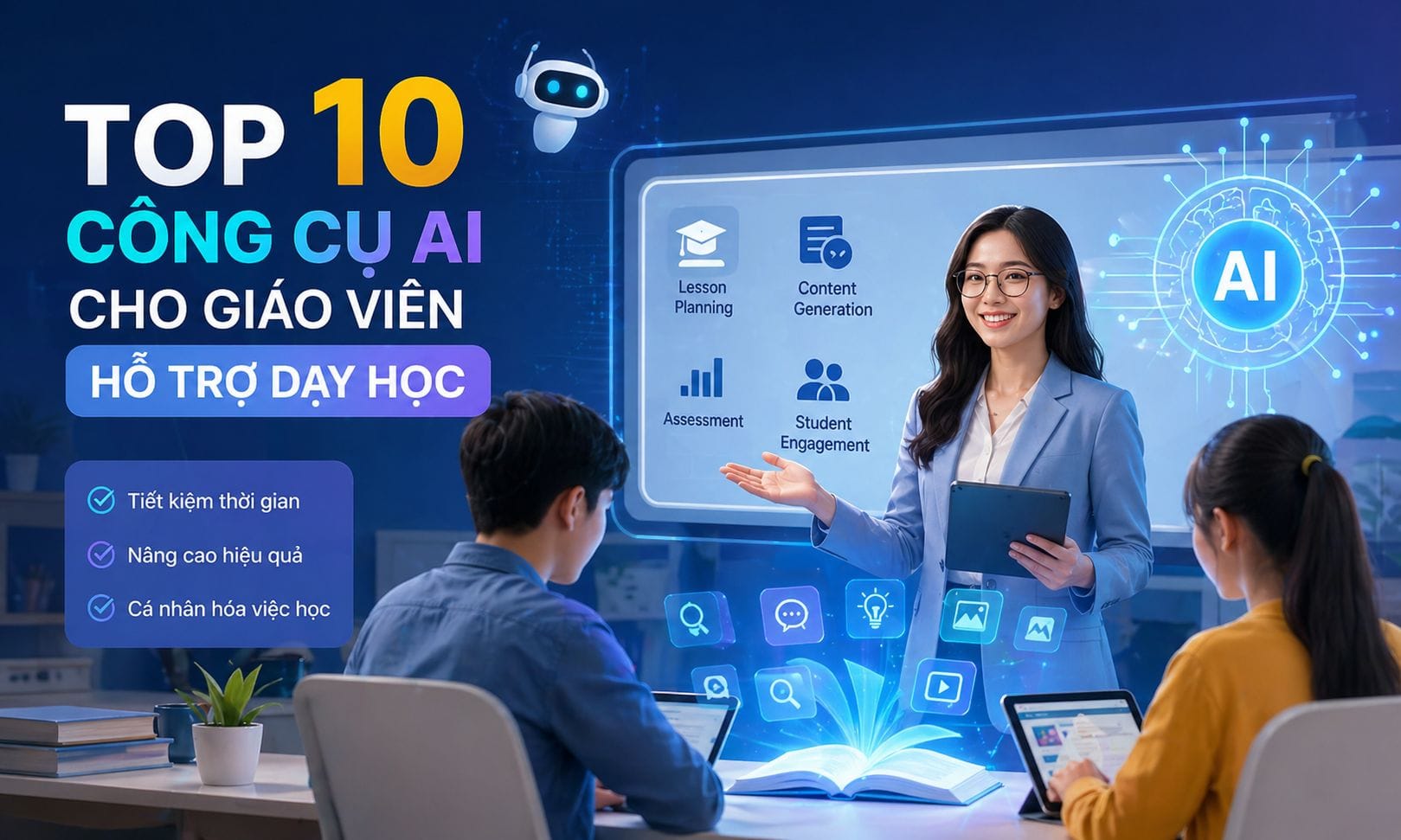 Công Cụ AI Cho Giáo Viên Hỗ Trợ Dạy Học phù hợp