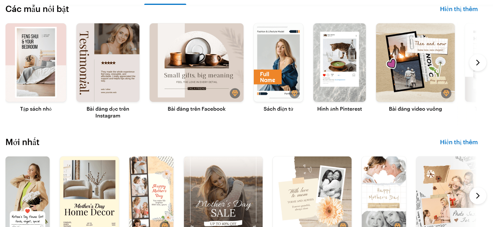 tính năng nổi bật của Crello