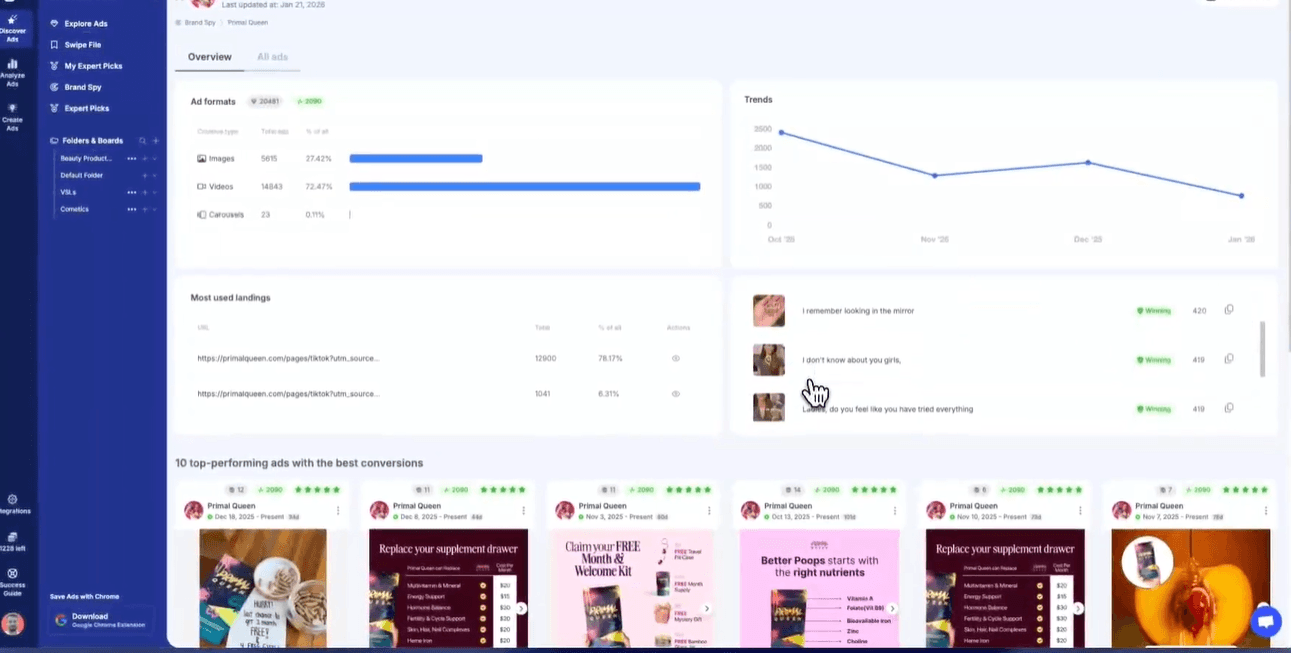 mẫu quảng cáo chất lượng cao