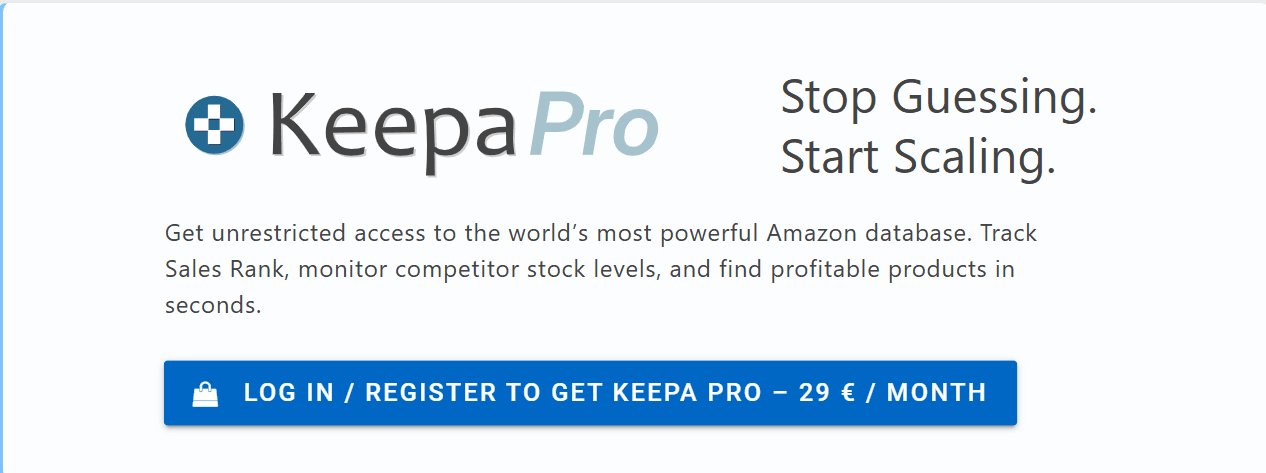 đăc điểm nổi bật khi sử dụng bản keepa trả phí