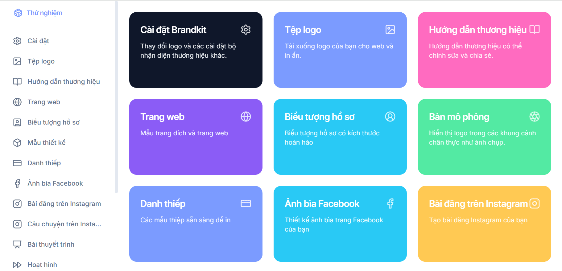 Các công cụ tạo logo AI tốt nhất 