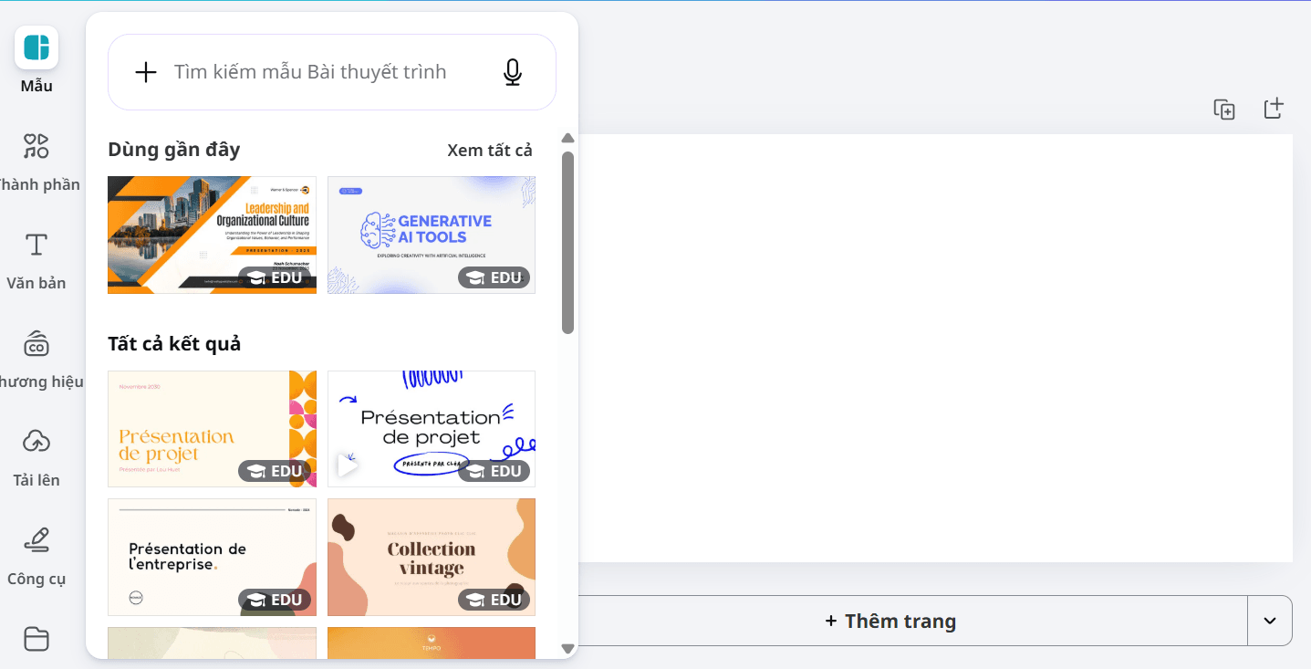 TOP 10 công cụ tạo slide bằng AI