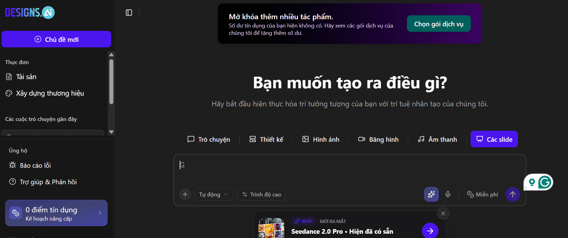 tạo slide bằng ai giúp tiết kiệm thời gian